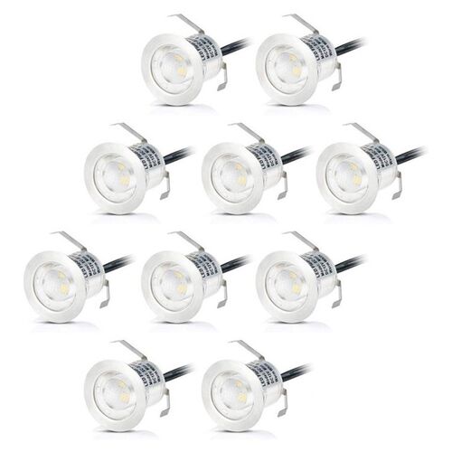 16pcsb LED Deck Light 12V RGB WIFI App Remote IP67 Waterproo