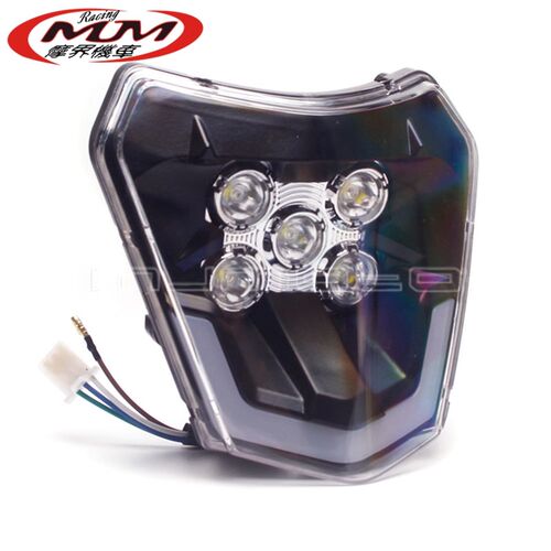适用KTM越野摩g托车250XC-W 300 EXC AU 350 EXC-F BR前大灯前照