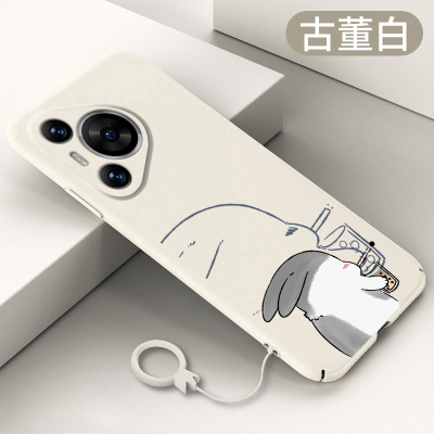 适用于华为Pura80手机壳pura80pro硬壳全包p80pro+仓鼠保护套新款超薄ultra保护壳不顶膜外壳简约后壳创意
