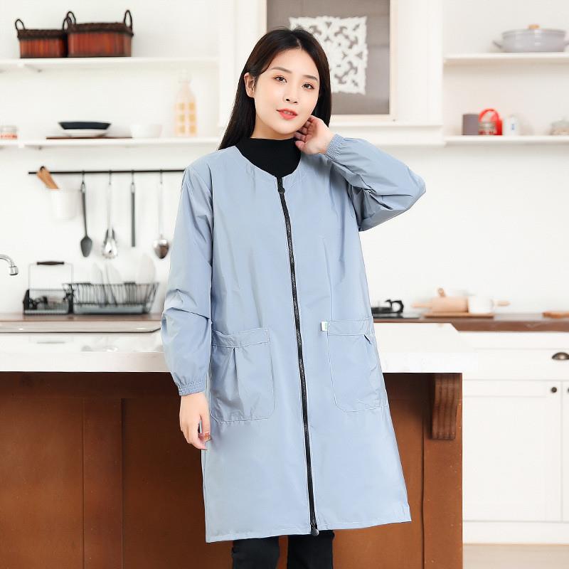 好看的套在羽绒服外面的罩衣可外穿洋气年轻款成人大人中长款厂家