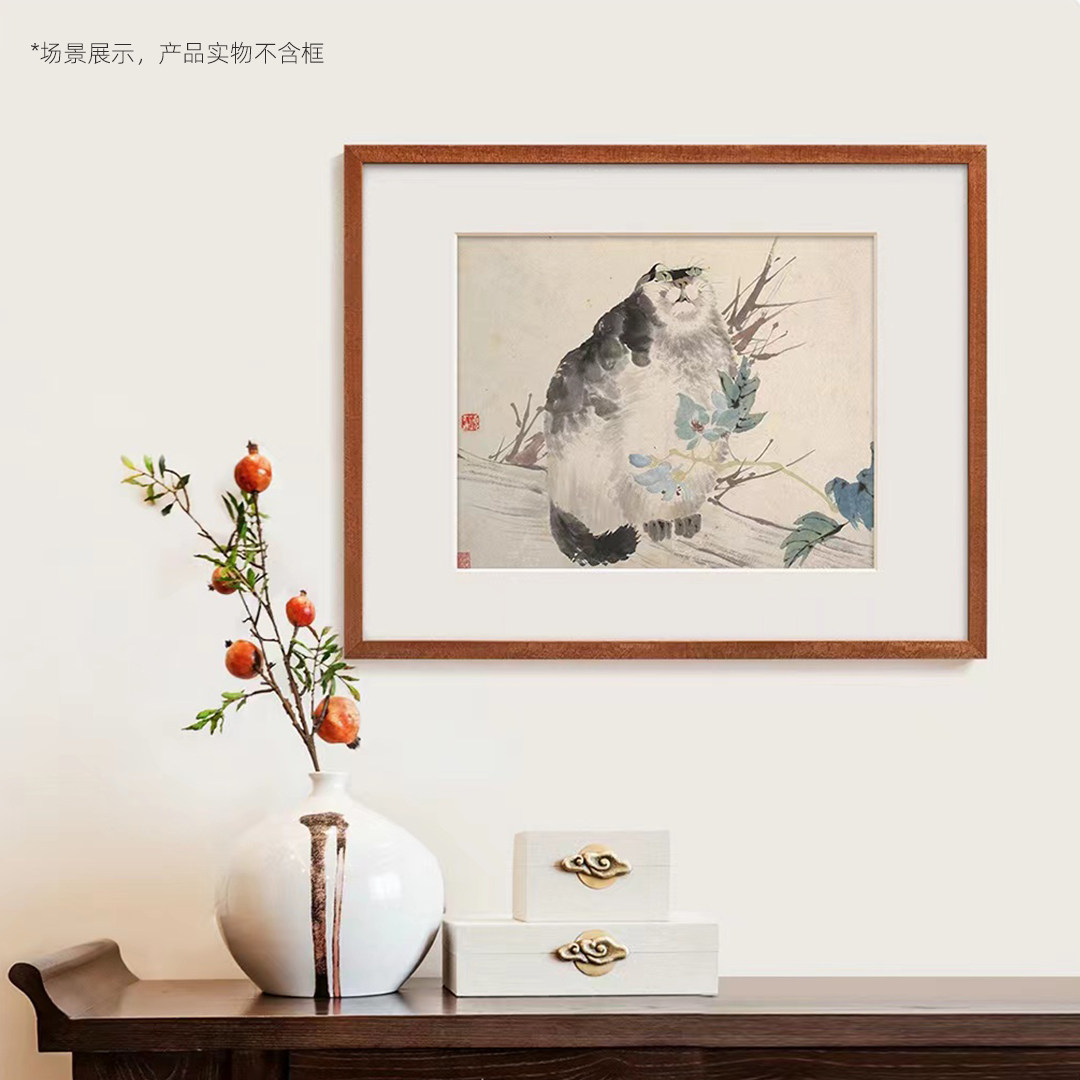 任颐《花鸟果蔬》无框镜芯新中式装饰画艺术特制宣纸喷绘画芯国画