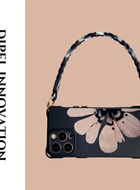 复古气质典雅手腕手机壳15plus斜挎挂链14适用华为小米荣耀苹果iPhone17Promax新款12女11mate60Pro软p40/50