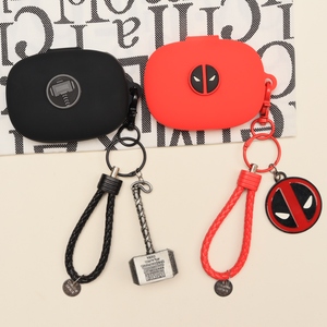 适用1MORE/万魔S31开放式无线运动蓝牙耳机保护套创意潮牌动漫卡通万魔S50Fit一体式连体防摔硅胶软壳