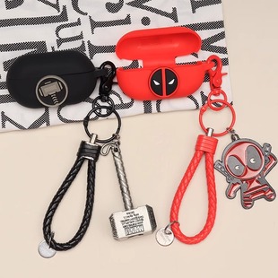 适用于SoundPEATS泥炭CC夹PearlClip蓝牙耳机保护套创意潮牌动漫卡通CC Pro/PearlClip Pro一体式硅胶软壳