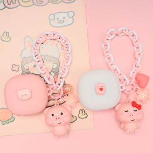 适用于Soundcore声阔降噪舱Liberty Air2 Pro蓝牙耳机保护套卡通小猪声阔小金腔Liberty3Pro/liberty 4软壳