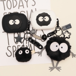 适用1MORE/万魔S31开放式无线运动蓝牙耳机保护套可爱情侣动漫卡通万魔S50Fit一体式防摔硅胶软壳