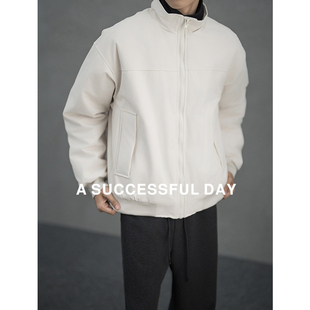 新款 2025冬季 潮情侣保暖加厚百搭棉衣 老钱轻奢立领棉服男士 ASSDY