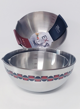 韩国原装进口kitchen-art不锈钢304厨房盆加厚加大和面烘焙洗菜盆