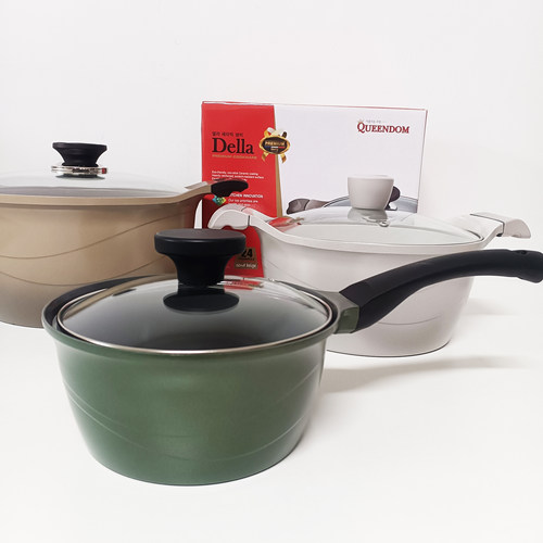 韩国进口della电磁炉不粘汤锅