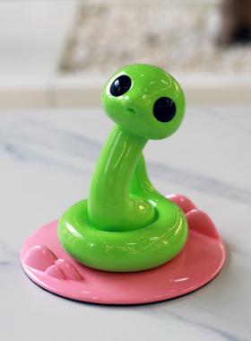 《蛇玲珑-绿色》蛇年生肖系列礼物潮流手办桌面摆件男女礼物