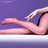 素纥SUGAR「流光3.0约会版 」5D超薄油亮极光网纱腰无缝裆丝袜