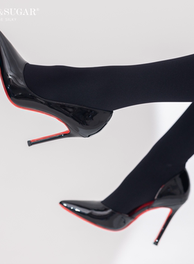 素纥SUGAR「轻绒」80D天鹅绒柔滑无缝裆丝袜秋冬款厚黑美学连裤袜