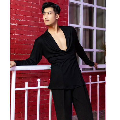 NY587东鑫舞服男士拉丁练习服
