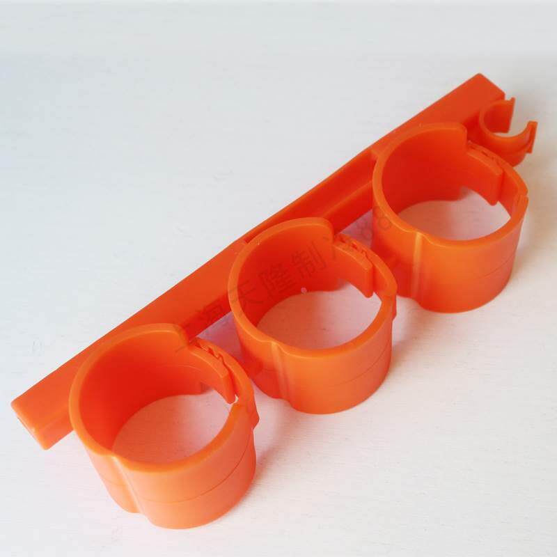 尼龙卡排卡中央空调管卡管夹尼龙丝杆管扣卡扣吊卡管箍秒装一体卡