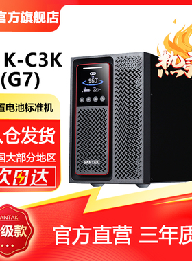 山特C1KC2KC3K(G7)在线式UPS不间断电源机房服务器稳压后备电源