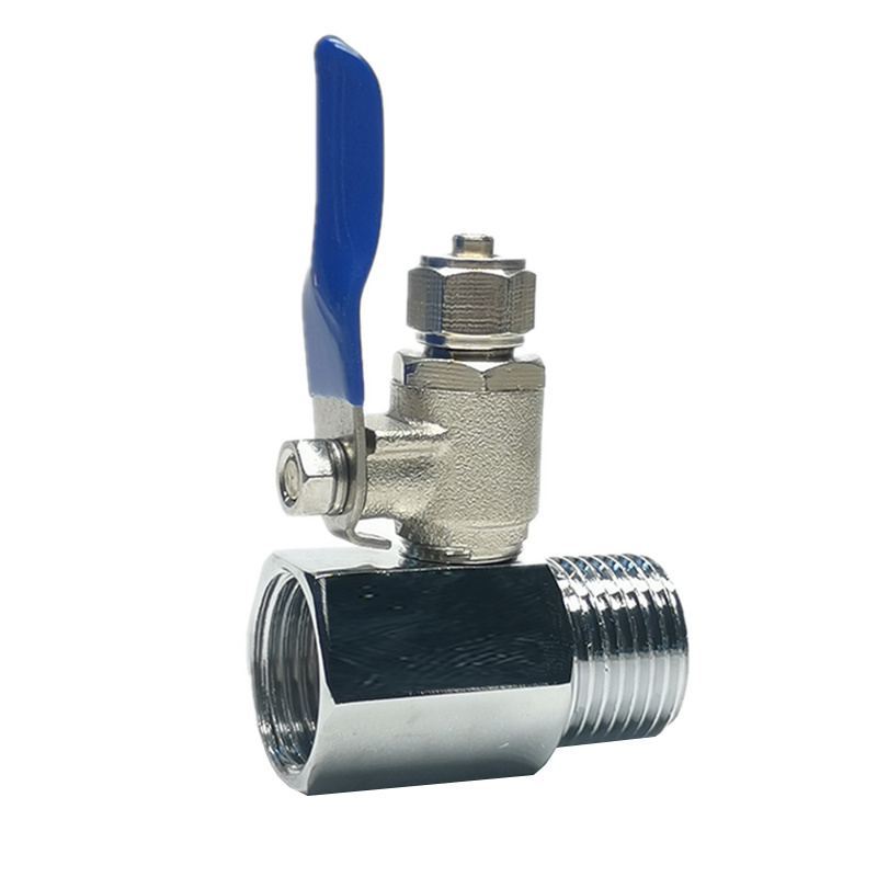 净水器4分转2/3分管进水三通球阀自来水龙头过滤直饮水机开关接头