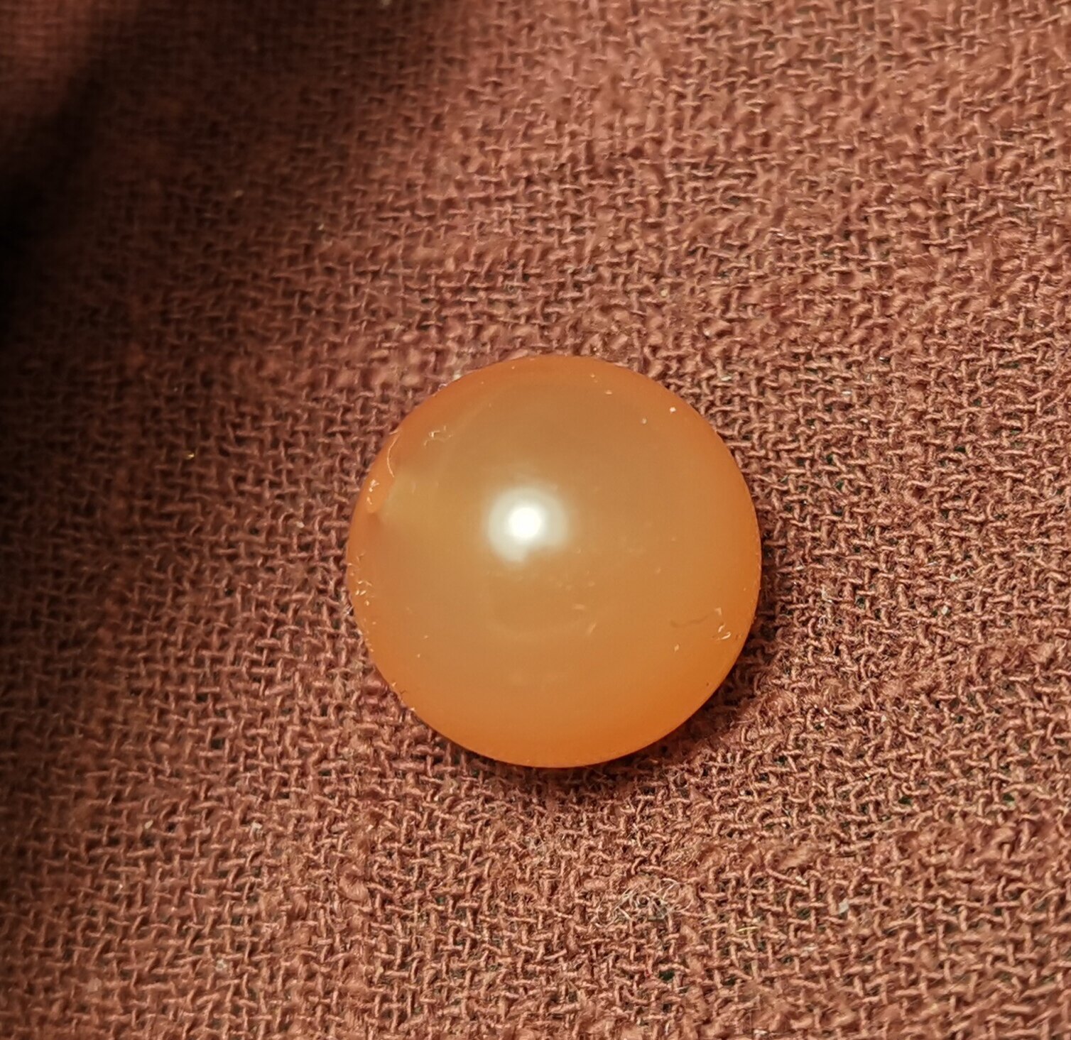 西藏元素15.8mm粉色糖球珠一物一图百搭多宝手串手链佩珠隔珠佛珠