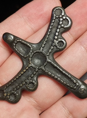 文玩黑漆古老皮壳天铁托甲大鹏展翅飞机挂件吊坠DIY饰品锁骨链