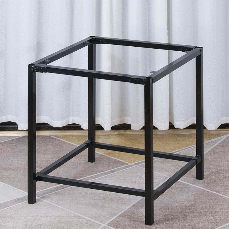 高小方桌支架折叠桌腿支架桌腿桌脚金属铁架脚架子铁桌子腿正方形-封面