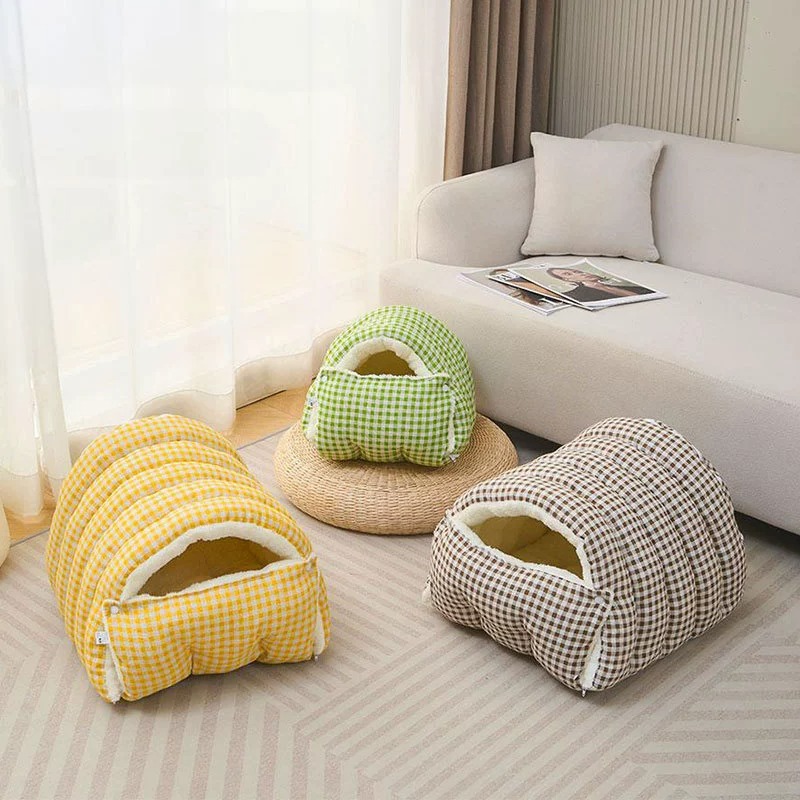 猫窝冬季保暖封闭式安全感冬天狗狗睡觉的窝狗床四季通用可拆洗窝