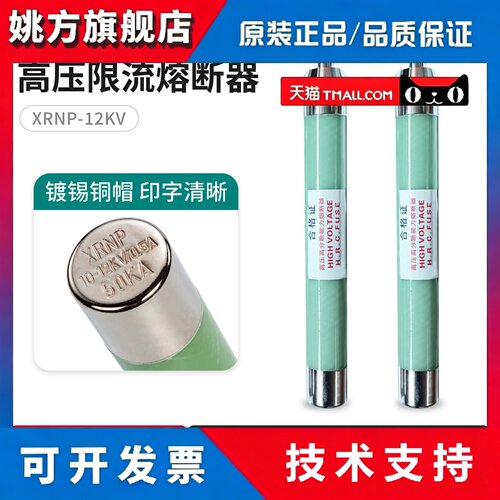XRNP4-10-12KV0.5-2A 3.15A高分断能力高压熔断器带螺纹杆PT保险