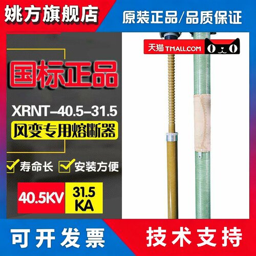 XRNT3A-40.5KV/50A-31.5光伏风电场箱变高压熔断器STR20/10-125A