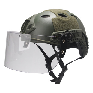 暗区突围六级战神头头盔美式全脸战术面罩户外军迷野战CS防尘防雾