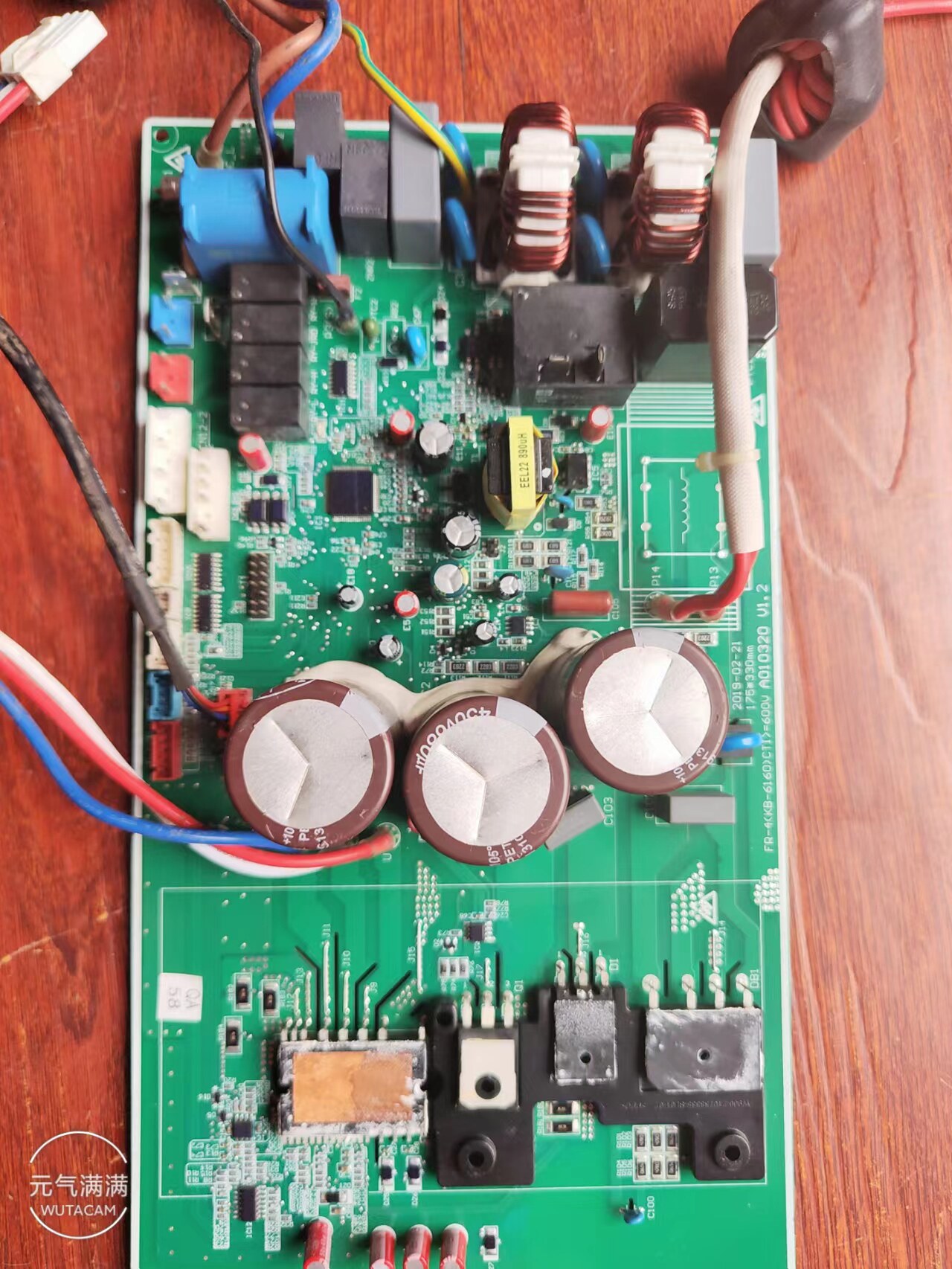 TCL变频空调外机主板 FR-4 (KB-6160)CTI A010320 V1.2 210902182