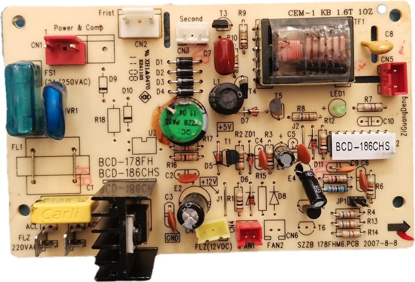 新飞冰箱BCD-186CHS主板