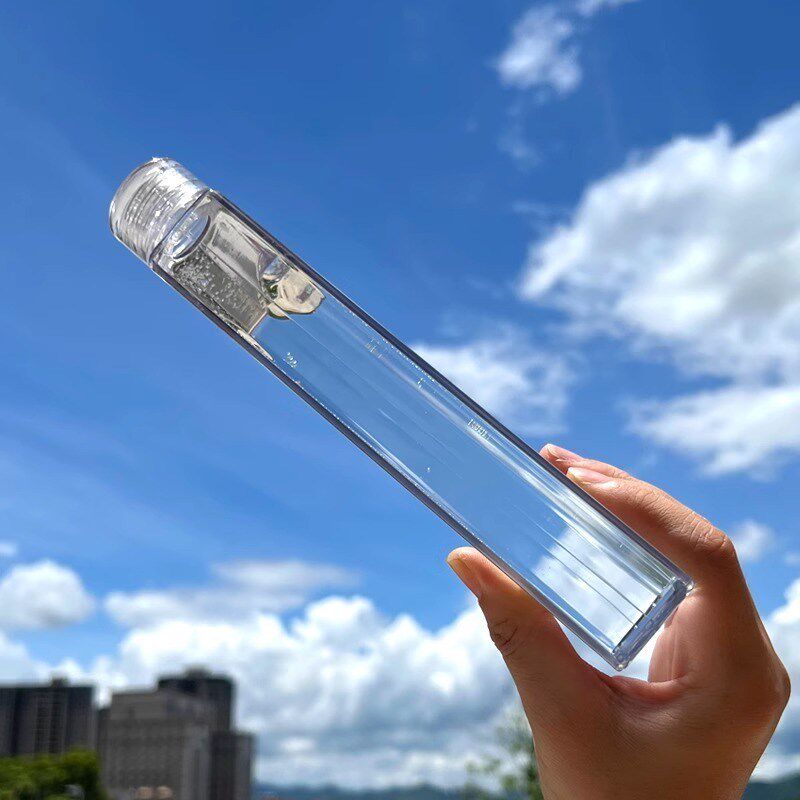 方形扁平水杯贴身水壶夏季便携学生运动G水壶A6纸张杯子防漏耐高