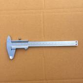 不锈钢整体卡尺0 150mm碳钢游标卡尺四用深度量具公英制数显卡尺