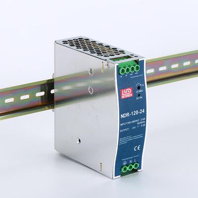 NDR-120W导轨电源工控智能控制柜驱动电源12V24V直流电源可