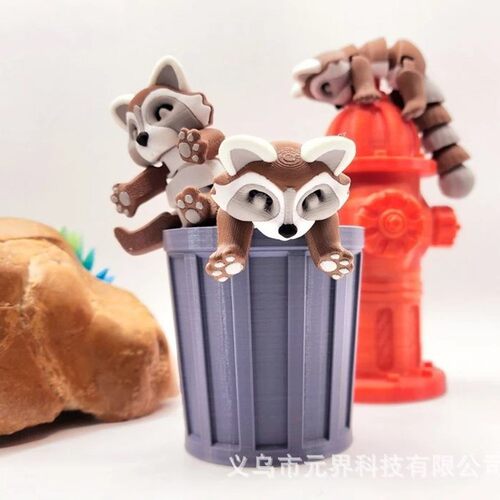 ArticulatedRaccoonFidgetToy