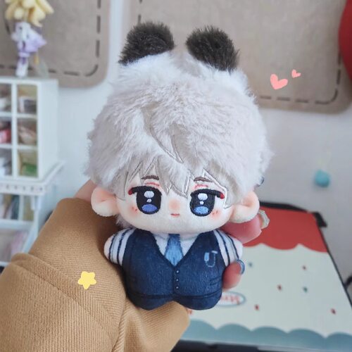 恋与深空可爱北极兔兔沈星回同人带耳朵10cm挂件饰品毛绒玩偶公仔