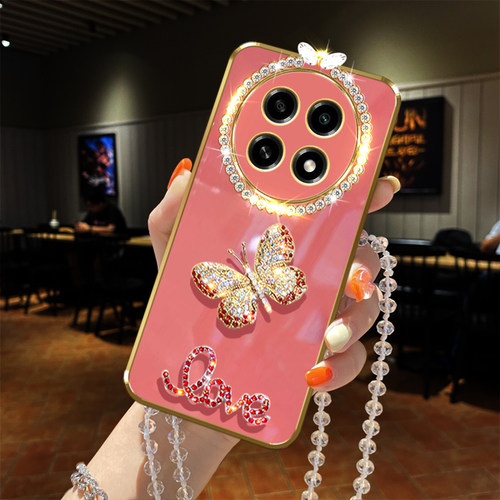 适用OPPOA2Pro手机壳蝴蝶镶钻