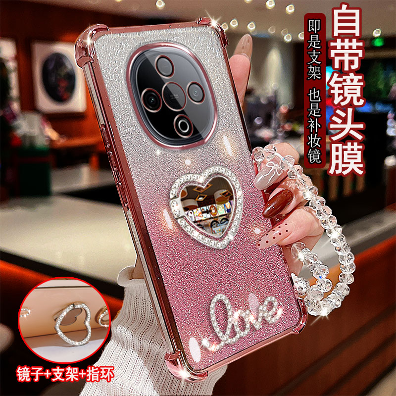 vivoy300c手机壳镶钻指环