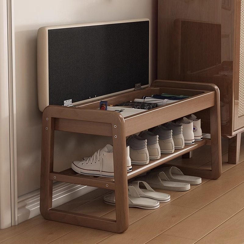 储物换鞋凳实木家用门口可坐穿鞋凳子玄关鞋架入户小型鞋柜软包凳,住宅家具,换鞋凳,淘宝优惠券,粉丝福利购,淘宝优惠卷