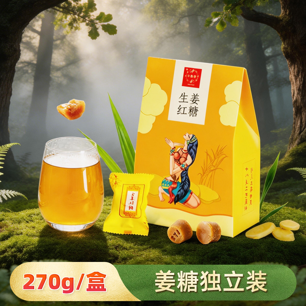 云南巧家生姜红糖姜茶