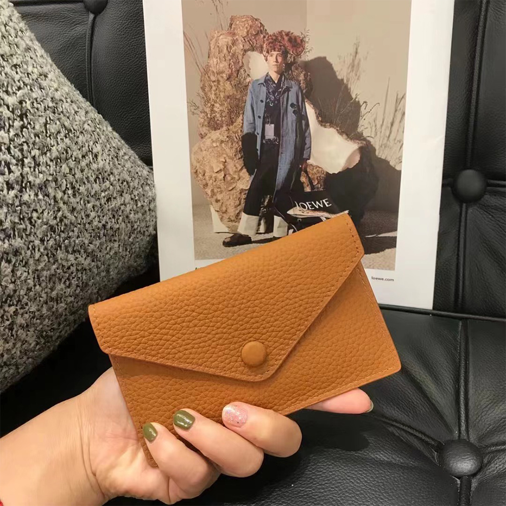 多功能多卡位时尚卡包真皮零钱包