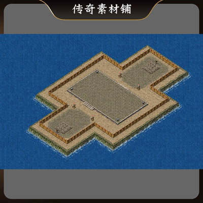 真彩高清传奇地图素材沉默版