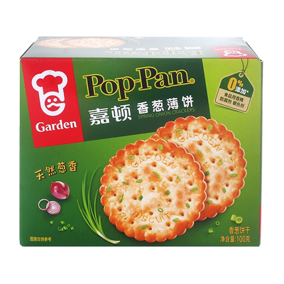 香葱薄饼嘉顿零食饼干