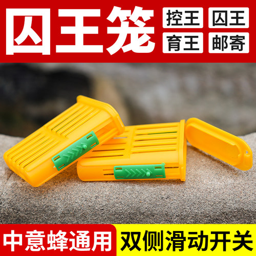 多功能囚王笼介王笼蜂王中意蜂邮寄防逃工具蜜蜂专用控王养蜂隔王