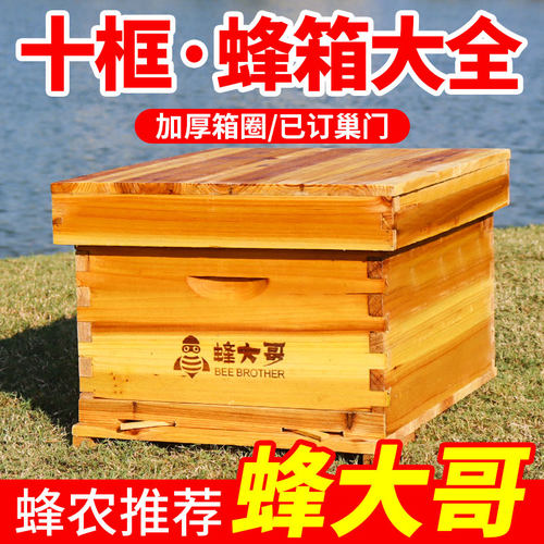 蜂大哥蜂箱全套十框养蜂箱
