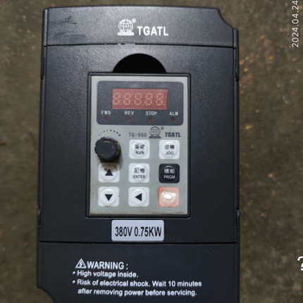 议价-台工变频器。二手拆机台工变频器，型号TG500-V0007G