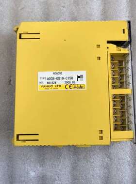 议价-发那科A03B-0819-C158模块，全新原装，黄色外壳，