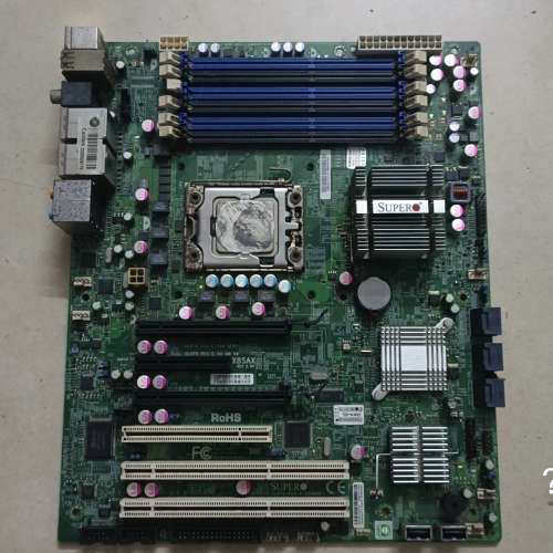 议价-超微 X8SAX  REV: 2.00版本 实拍图 成色一般