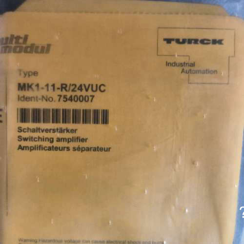 议价-议价图尔克安全栅MK1-11-R/24VUC全新原装正品TU