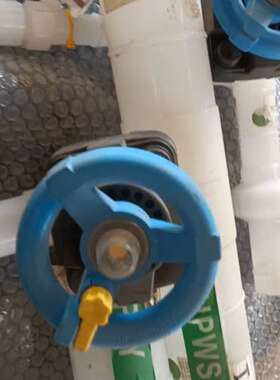 议价-原装AGRU艾格鲁手动隔膜阀！PVDF材质！实物拍摄！外观成