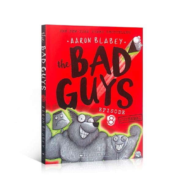 【原版】我是大坏蛋8:超级坏蛋 英文原版 the bad guys episode 8