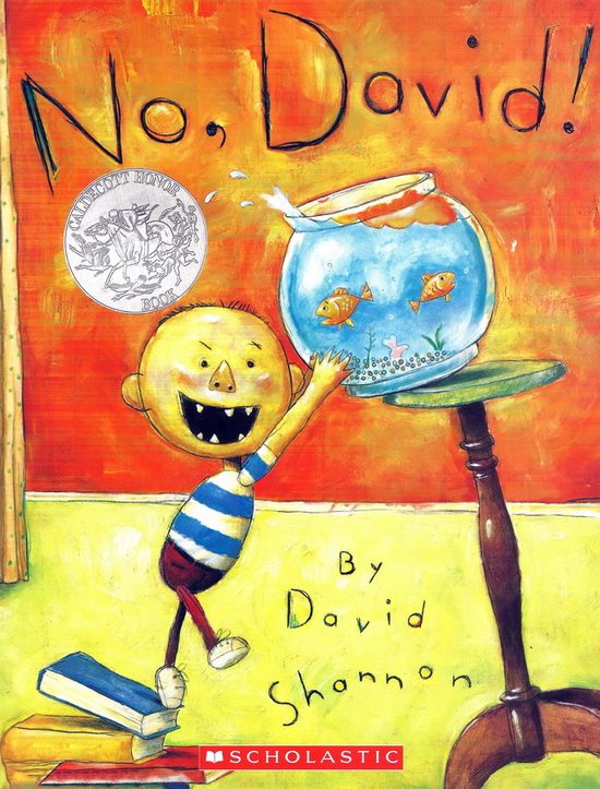 大卫不可以 进口故事书  英文原版 平装